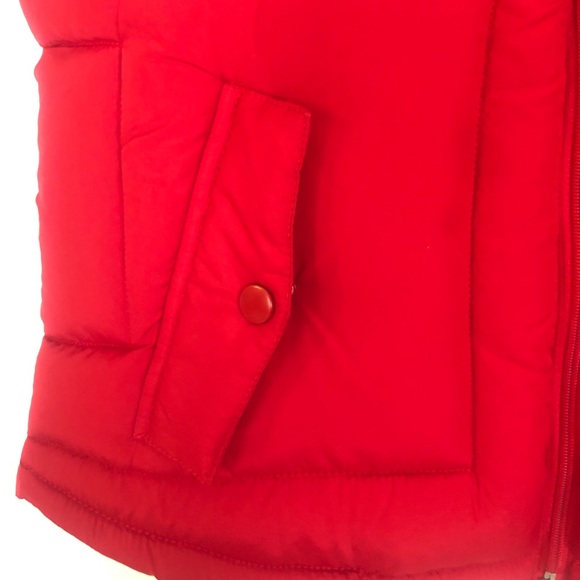 Arizona Jeans Co Red Puffer Vest - Picture 2 of 5